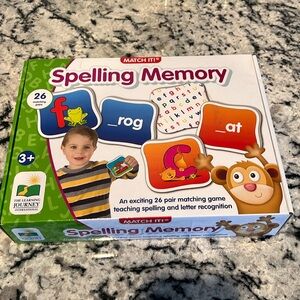 Match It Brand - Children’s learning spelling and reading matching game